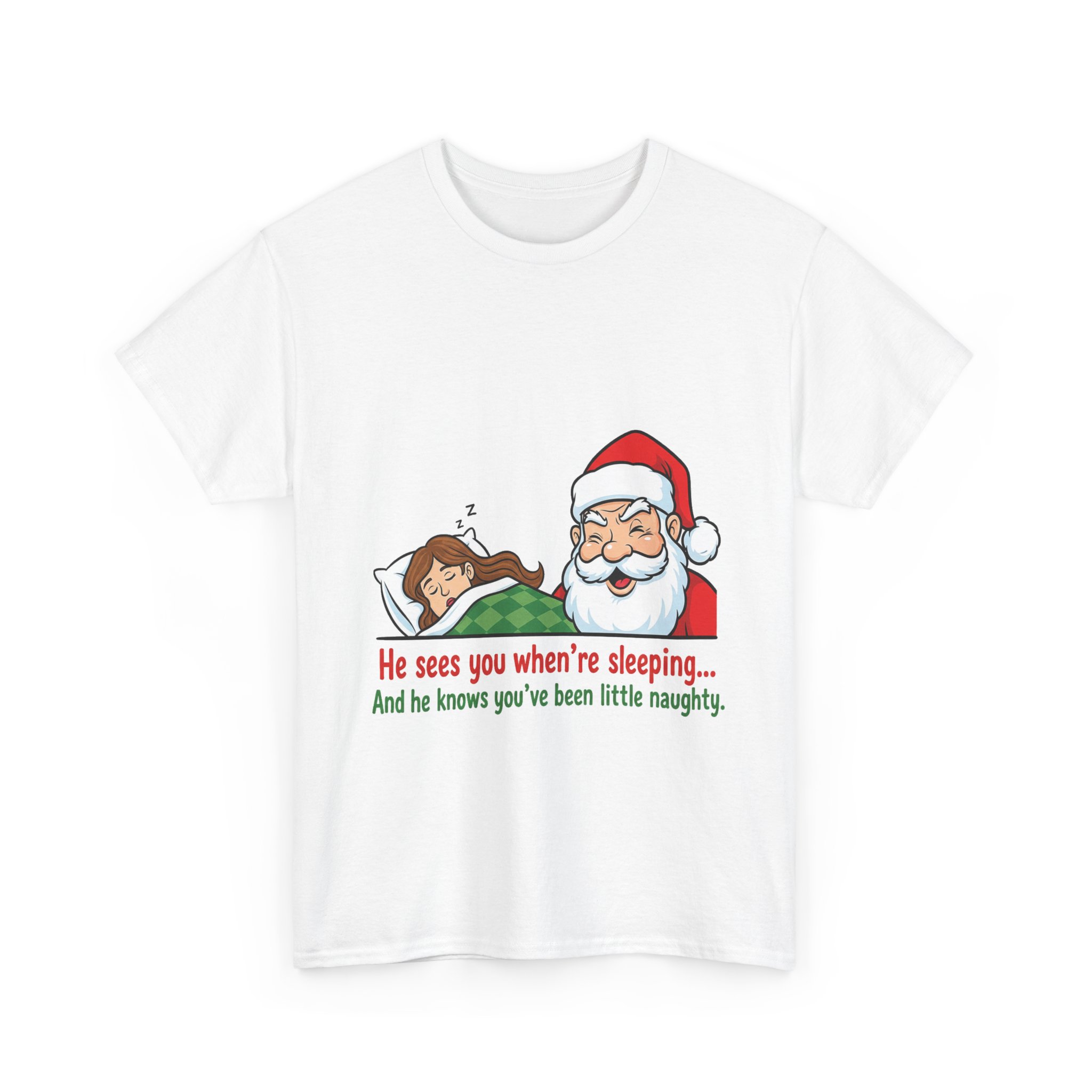 Cheeky Santa Christmas Tee